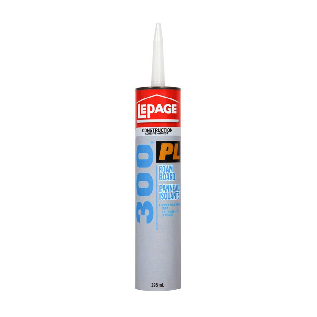 LEPAGE 1421916 295mL PL 300 Foam Board Insulation Adhesive