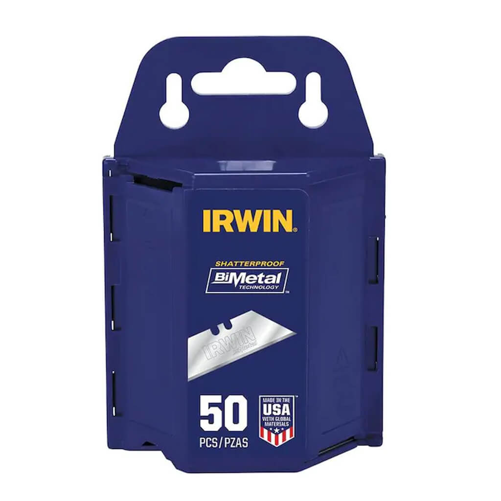 IRWIN 2084300 Bi-Metal Utility Knife Blade (50-Pack)