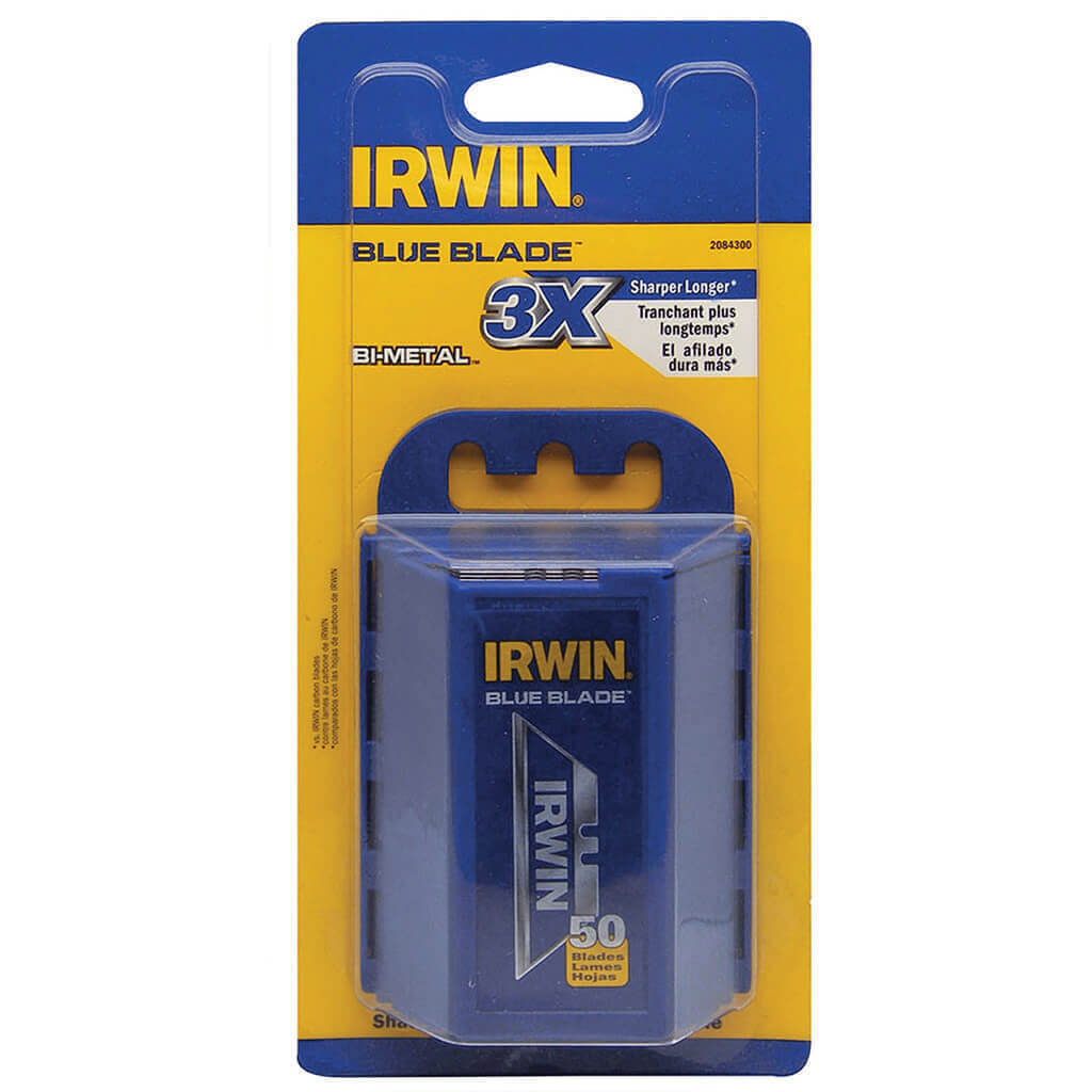 IRWIN 2084300 Bi-Metal Utility Knife Blade (50-Pack)