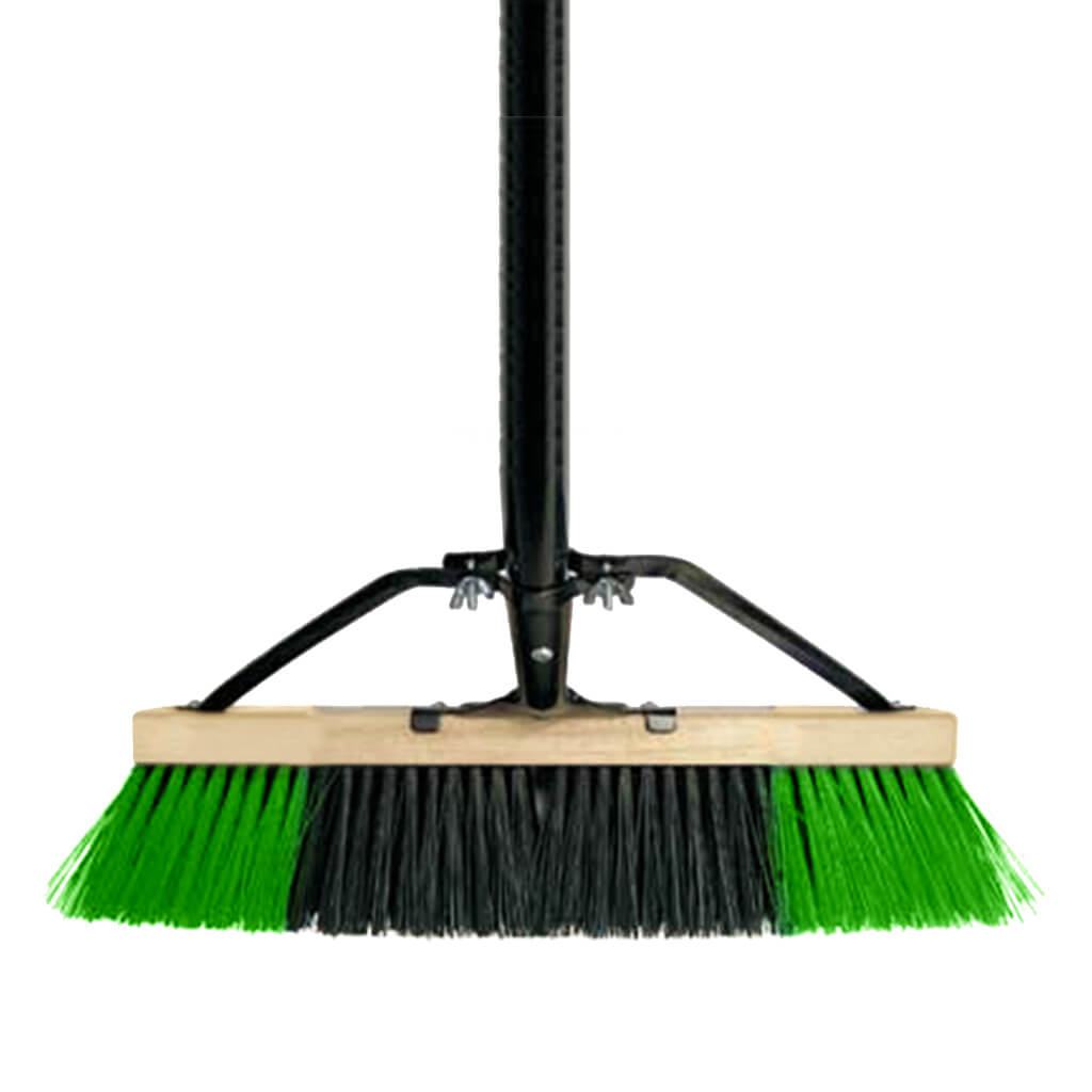 M2 PB700GB24 24 in. Green and Black Medium Stiffness Push Broom