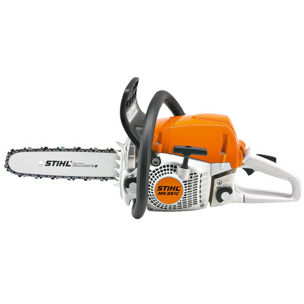 STIHL MS251C-BE 46cc 16 in. Easy2Start Gasoline-Powered Compact Chainsaw with Quick Chain Adjuster