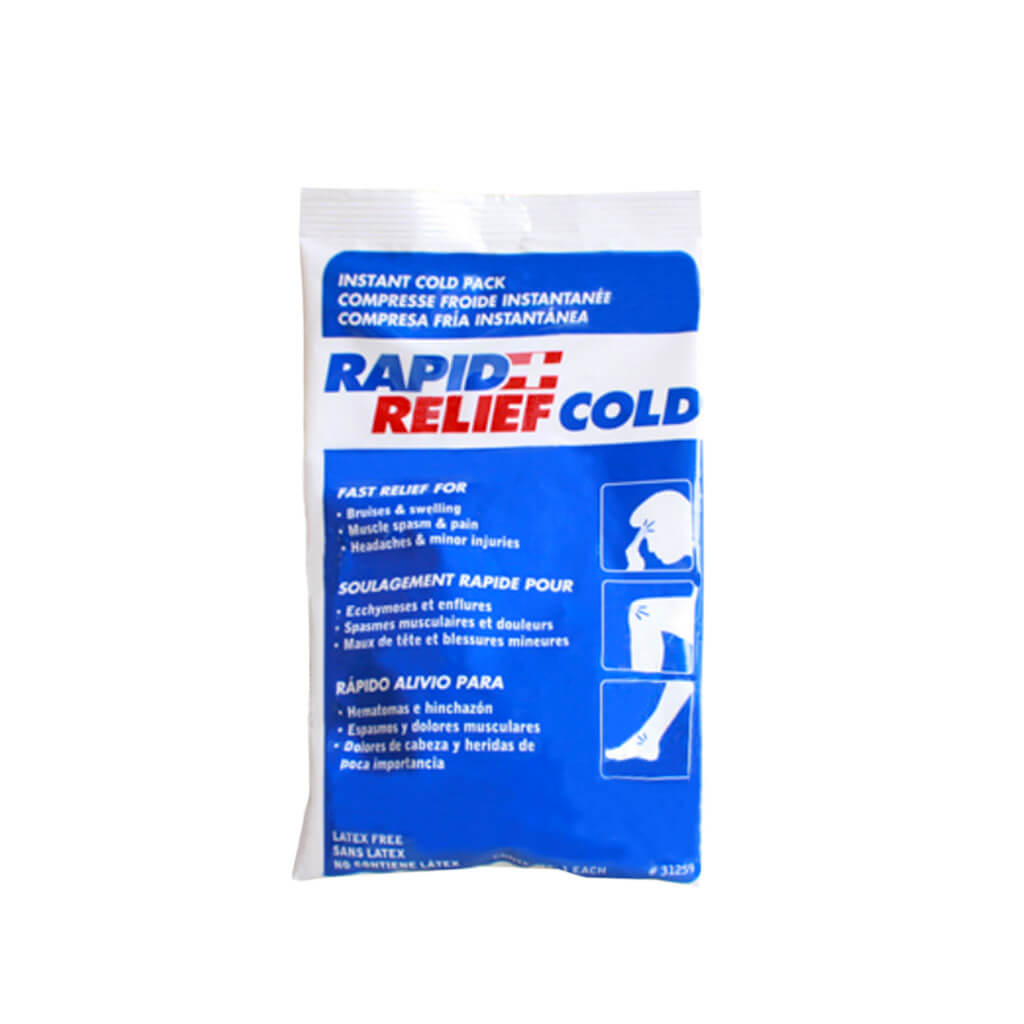 Wasip F4002200 Rapid Relief Cold 31259 First Aid Instant Cold Ice Pack