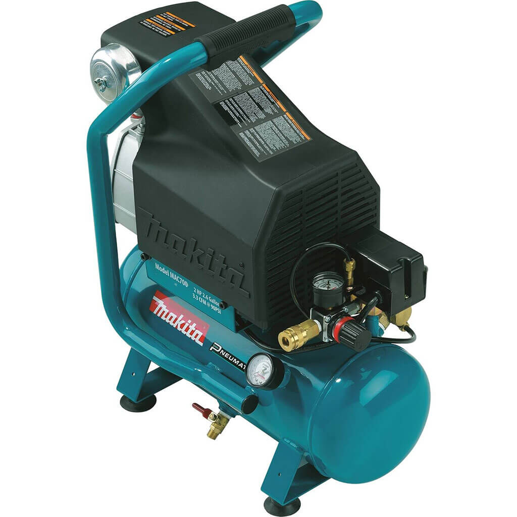 Makita MAC700 2.0 HP 2.6-Gallon Big Bore Electric Air Compressor