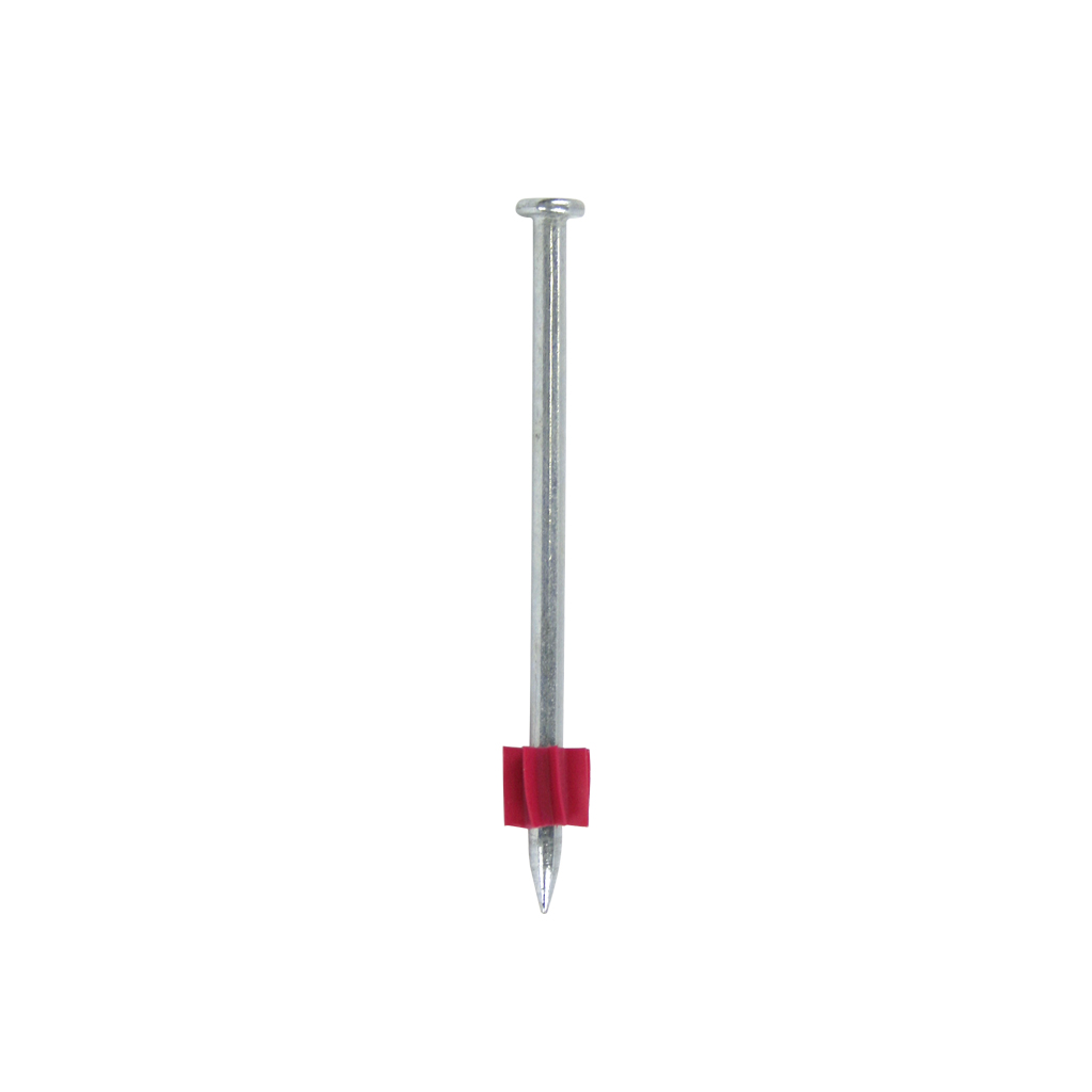 DuraDrive 3 in. x .300 in. Bright Finish Flat Head Fluted Concrete and Steel Drive Pins (100-Pack)