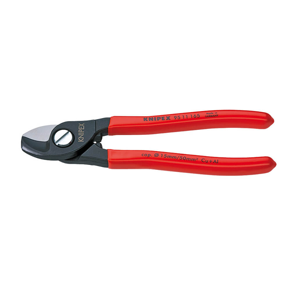 Knipex 95 11 165 SBA 6-1/2 in. Copper and Aluminum Cable Shears