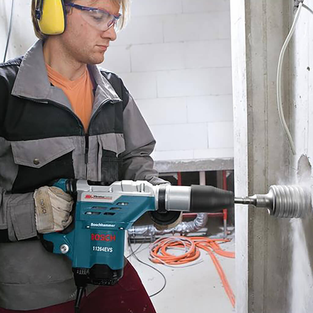 BOSCH 11264EVS 1-5/8 in. SDS-Max 13-amp Corded Variable-Speed Rotary Combination Hammer