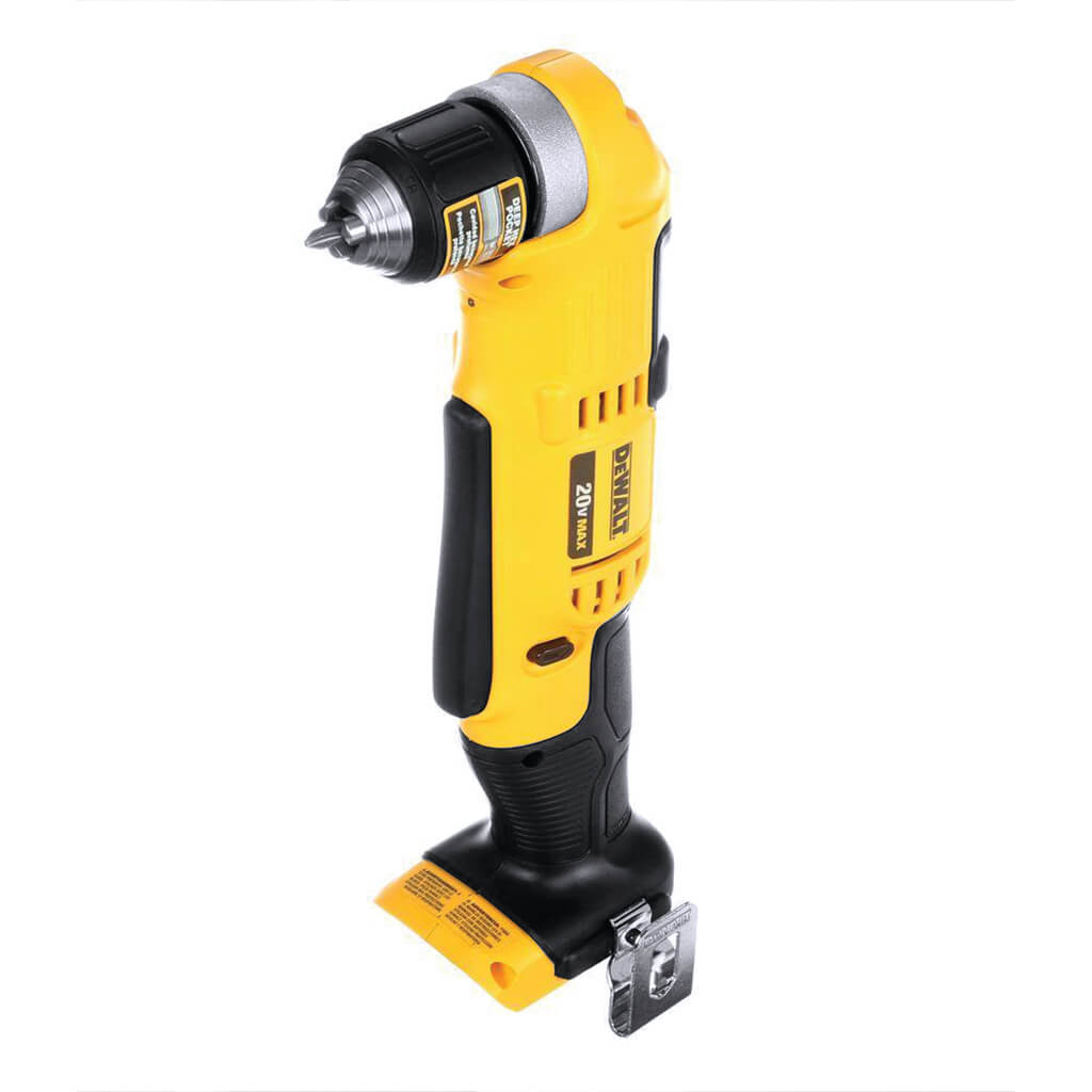 DEWALT DCD740B 20-Volt MAX Lithium-Ion 3/8 in. Cordless Right Angle Drill/Driver (Tool Only)