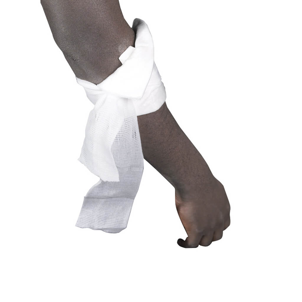 Wasip F1103512 4 in. x 4 in. First Aid Compress Bandage