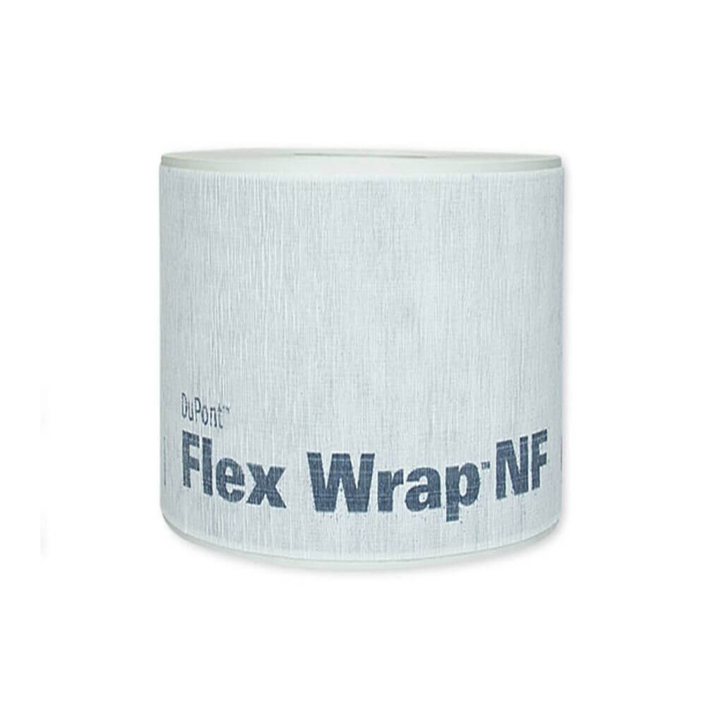 DuPont Tyvek D14048062 9 in. x 75 ft. FlexWrap NF Self-Adhesive Extendable Air and Vapor Barrier Membrane Flashing System Tape