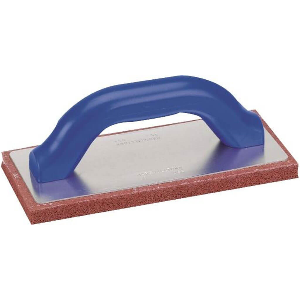 MARSHALLTOWN 14406 9 in. x 4 in. Plastic Handle Coarse Pad Rubber Float