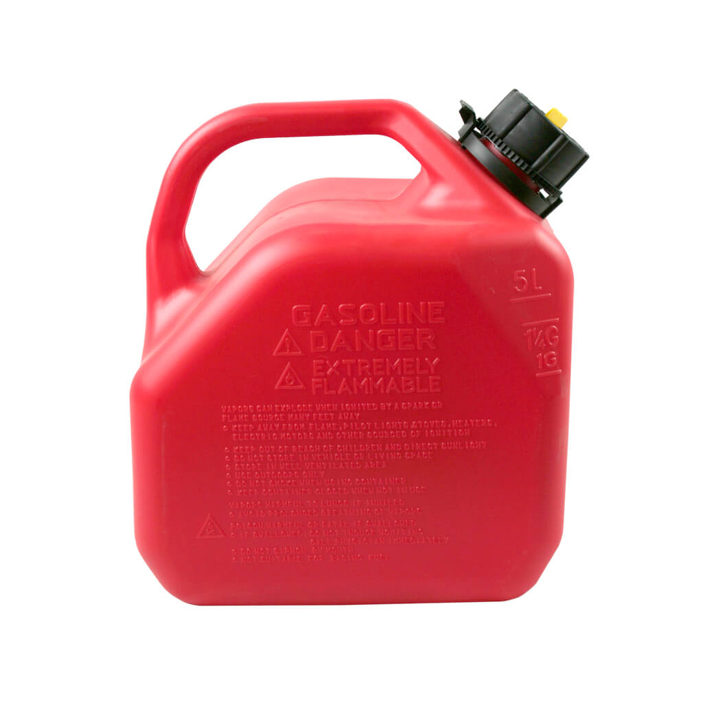 Scepter 5-Litre Red Self-Venting Gasoline Jerry Fuel Can