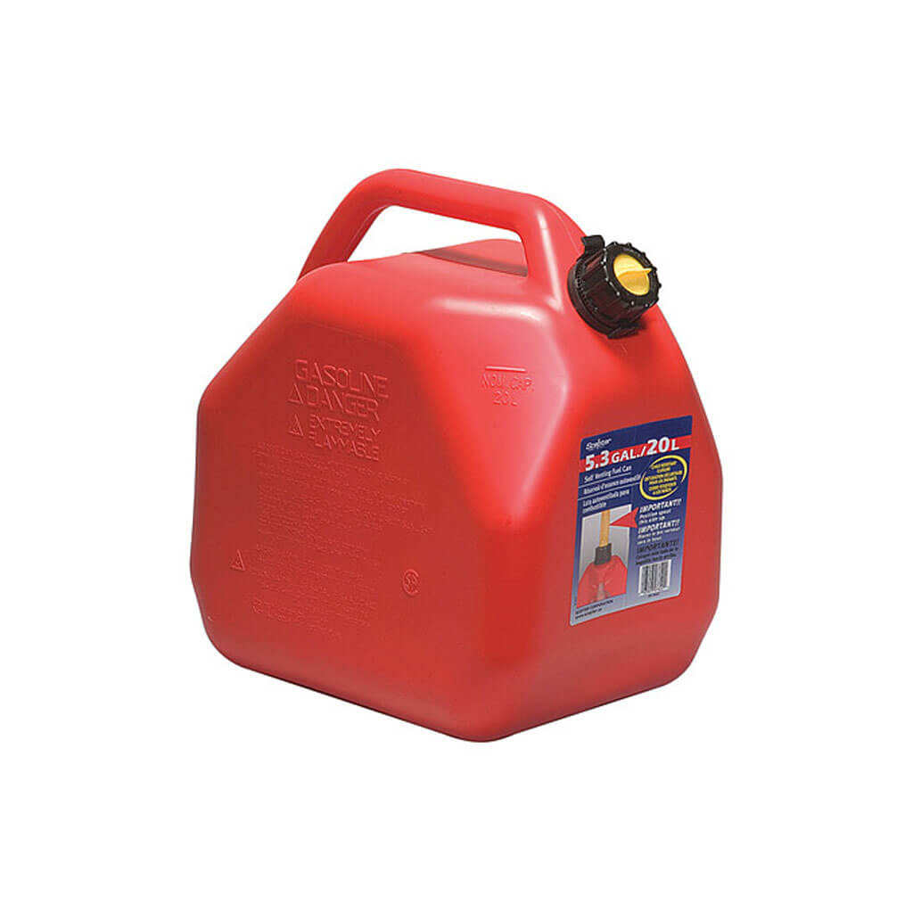 Scepter 20-Litre Red Self-Venting Gasoline Jerry Fuel Can