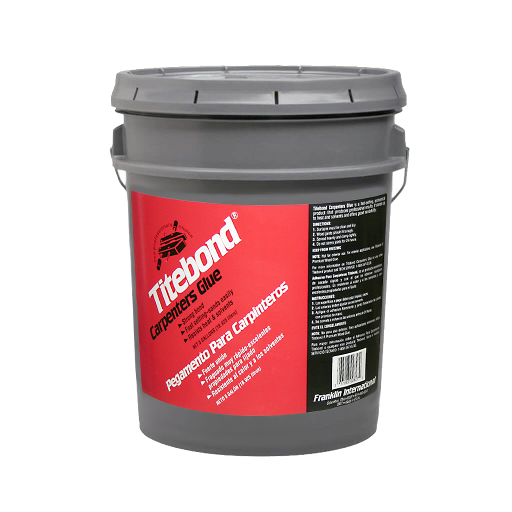 Titebond 711-04-2827 5-Gallon Yellow Carpenter Wood Glue
