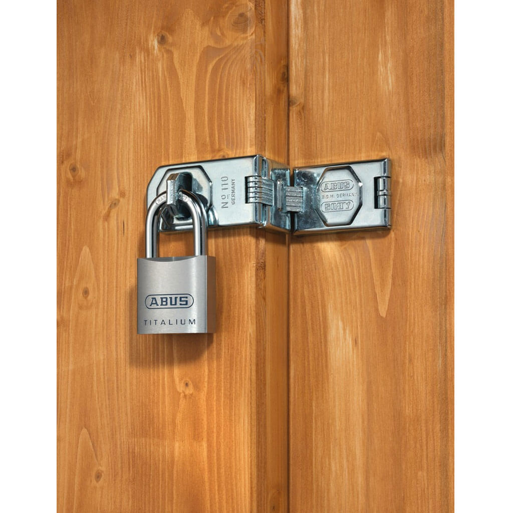 ABUS 110/155 6-1/8 in. Heavy-Duty Hardened Steel Concealed Hinge Pin Security Hasp