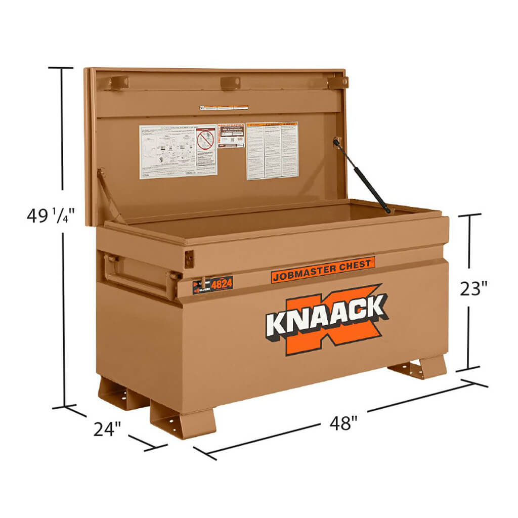 KNAACK JOBMASTER 48 in. x 24 in. x 23 in. Jobsite Storage Chest