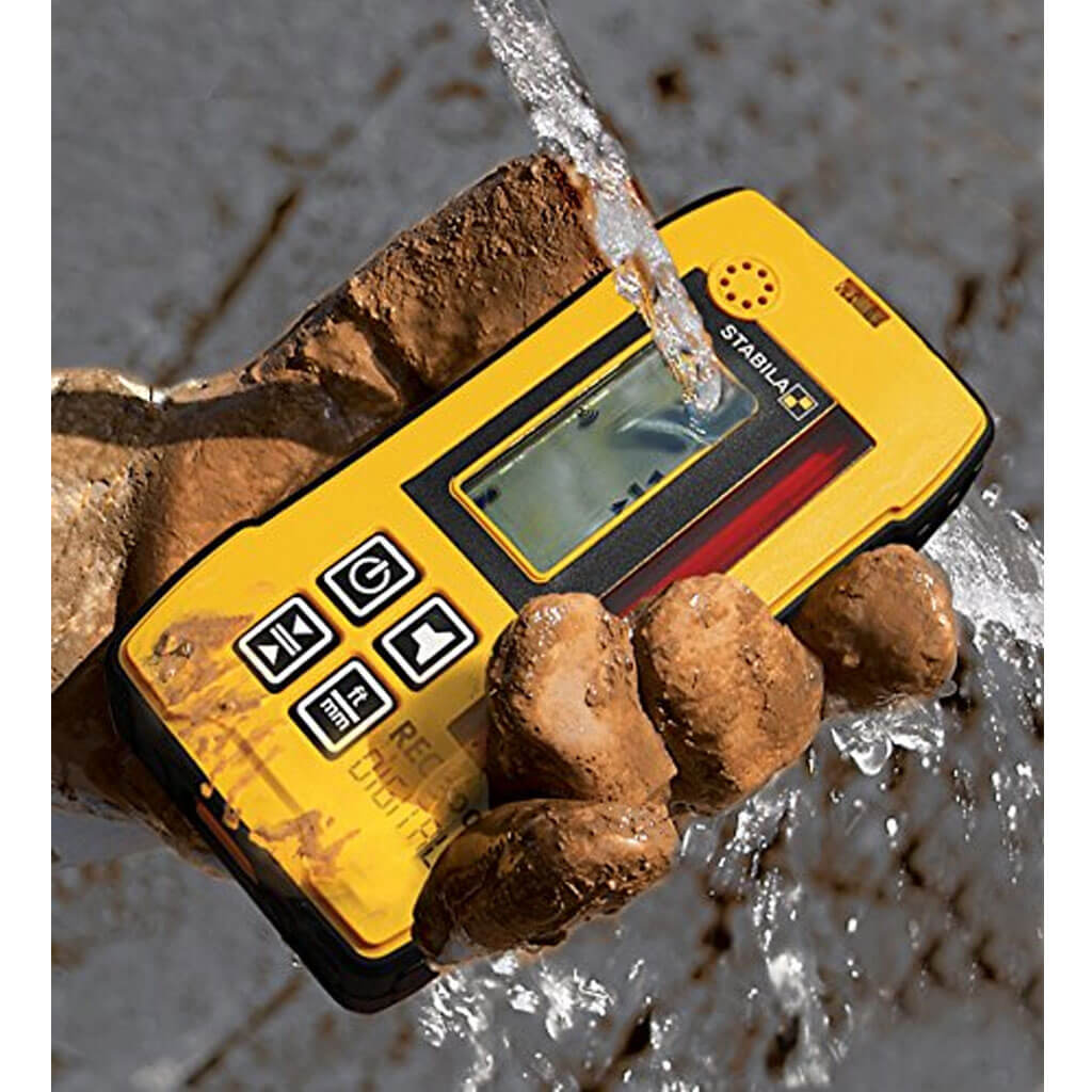 STABILA 07430 REC 300 De-Tech Digital Rotating Laser Receiver with Bracket