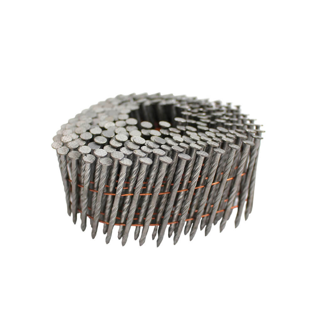 DuraDrive 3-1/4 in. x 0.120 in. 15-Degree Angled Hot-Dipped Galvanized Spiral Shank Coil Framing Nails (4,050-Box)