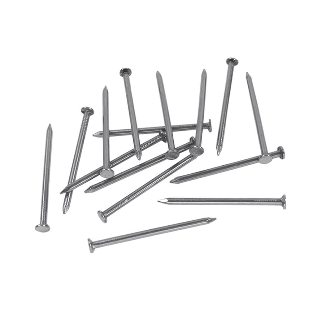 DuraDrive 12 in. Bright Finish Thin Smooth Shank Common Nails (50 lb. per Box)
