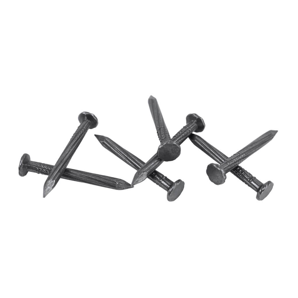 DuraDrive 1-1/2 in. 9-Gauge Bright Finish Fluted Spiral Shank Concrete Nails (4.5 lb. per Box)