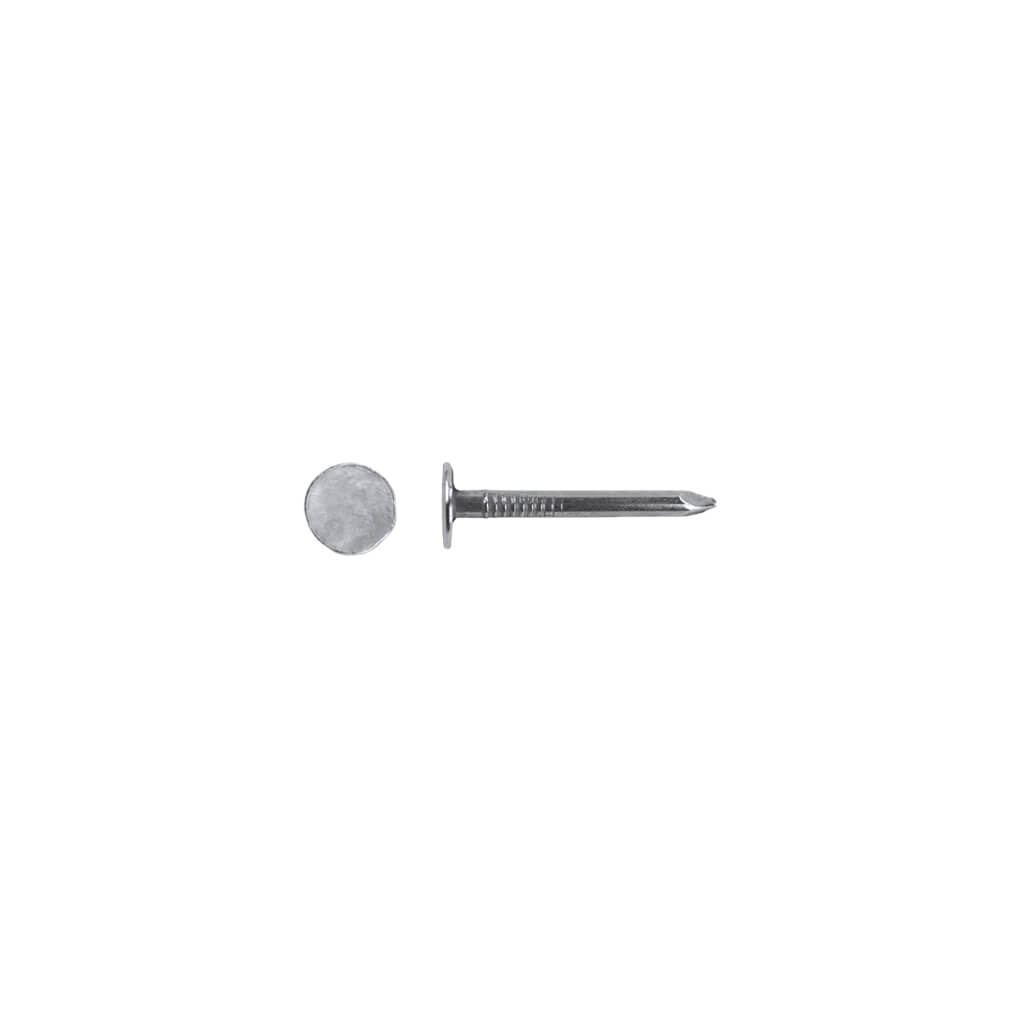 DuraDrive 1-1/4 in. Electro-Galvanized Steel Coated Smooth Shank Roofing Nails (50 lb. per Box)