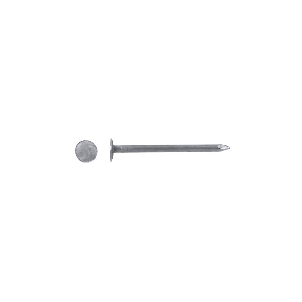 DuraDrive 2-1/2 in. Electro Galvanized Steel Coated Smooth Shank Roofing Nails (50 lb. per Box)