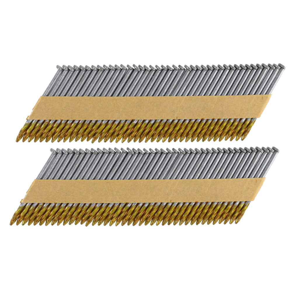 DuraDrive 2 in. 34-Degree Duradized Cold-Dip Galvanized Spiral Shank Paper Strip Nails (5,000-Box)