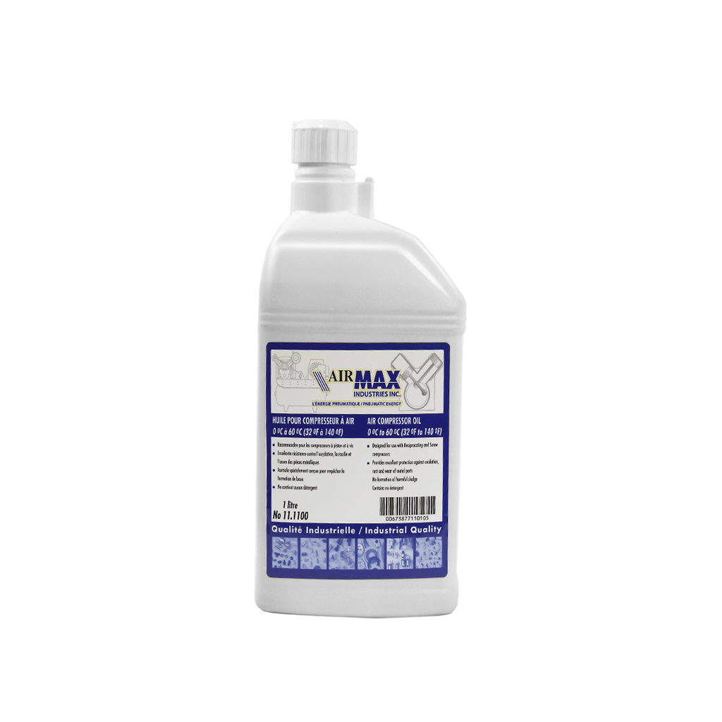 AIRMAX 11.1100 1-Litre Mineral Compressor Oil