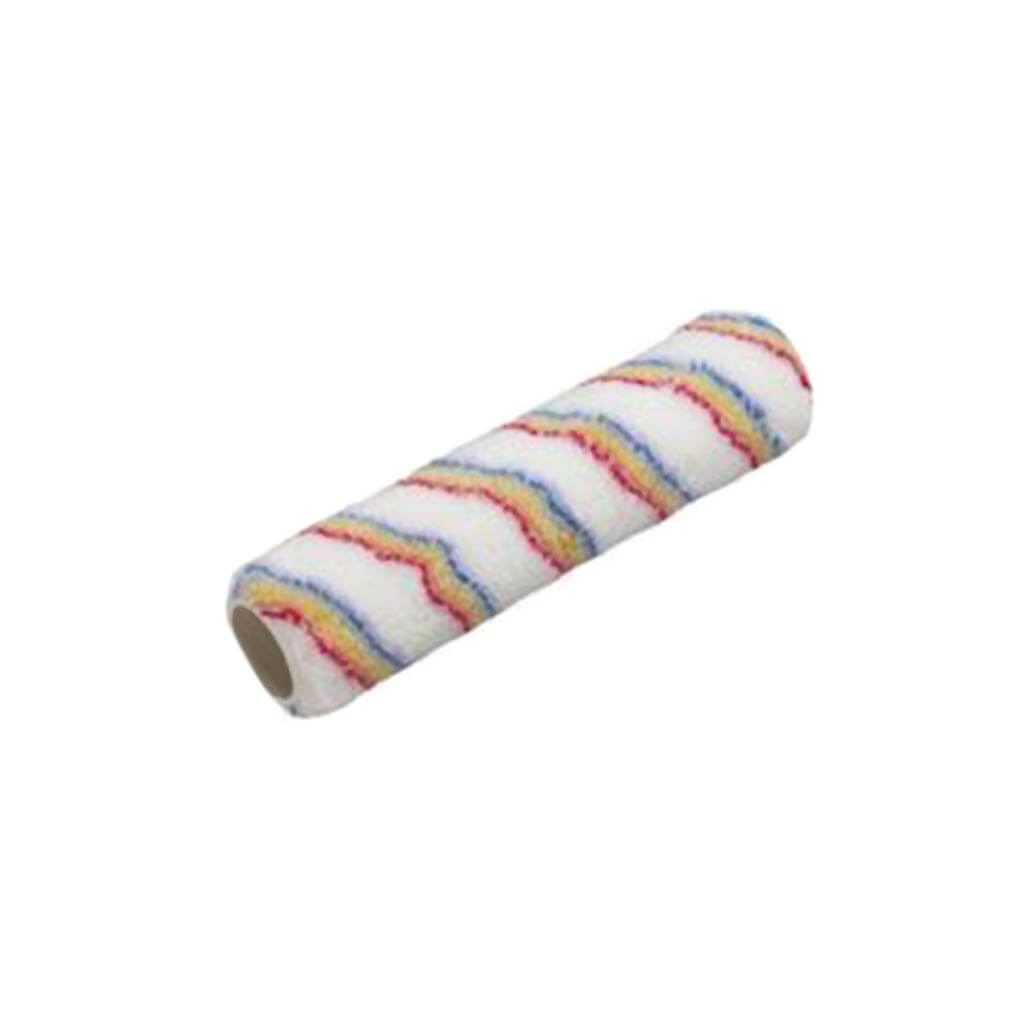 Bennett 4B/G 4 in. Micro All Surfaces White with Stripes Lint-Free Paint Roller Refill