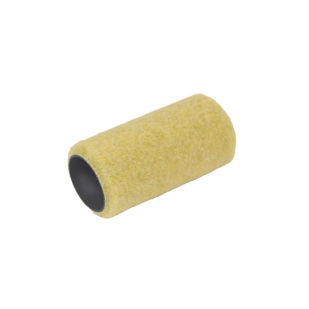 Bennett 4RFL LOW 4 in. x 10 mm Smooth and Semi-Smooth Surfaces Beige Low-Pile Paint Cage Roller Refill