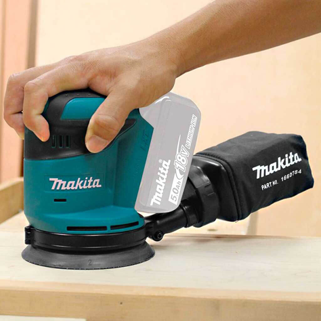 Makita DBO180Z 18-Volt LXT Lithium-Ion 5 in. Cordless Random Orbit Sander (Tool Only)