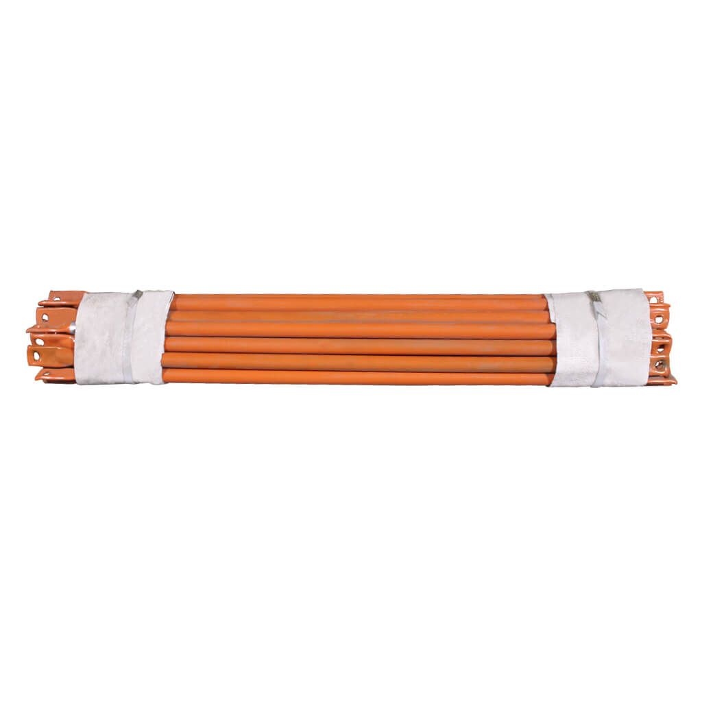 DuraDrive 4 ft. Orange Scaffold Safety Guard Rail Bar