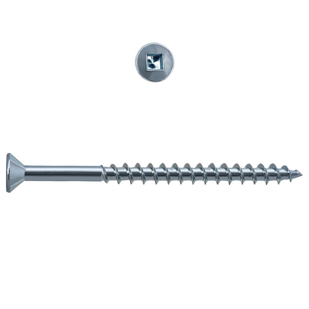 H Paulin #8 x 2-1/2 in. Zinc Coated Flat Head Square Drive Particle Board Screws (250-Jug)