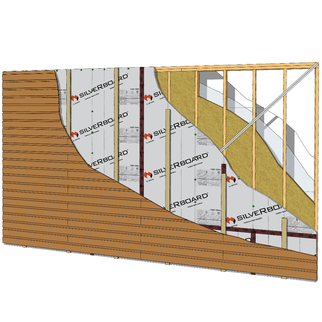 Amvic SilveRboard SB35S1000S 1 in. x 4 ft. x 8 ft. Type-3 Under Slab Rigid Foam Board Insulation