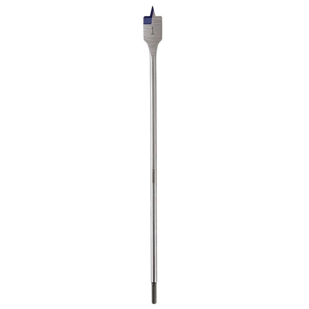 IRWIN 88716 Speedbor 1 in. x 16 in. Extra-Long Blue Groove Point Spade Bit