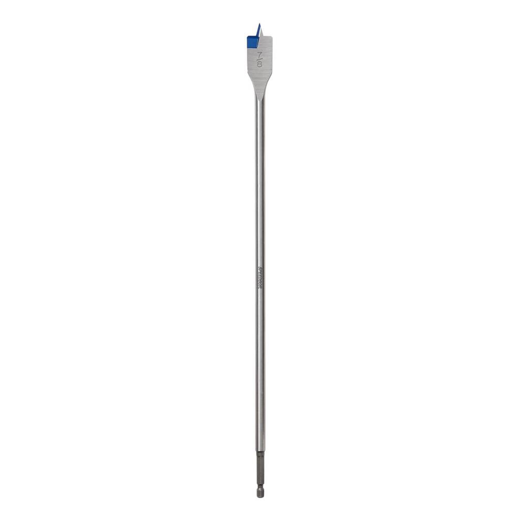 IRWIN 88714 Speedbor 7/8 in. x 16 in. Extra-Long Blue Groove Point Spade Bit