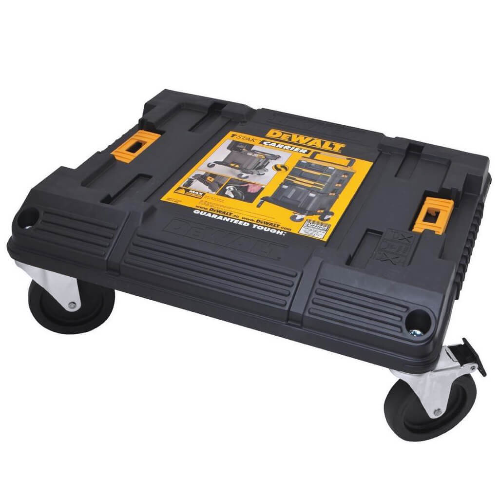 DEWALT DWST17889 TSTAK 17 in. 4-Wheel 220 lb. Load Wide-Expansion Roller Carrier Cart