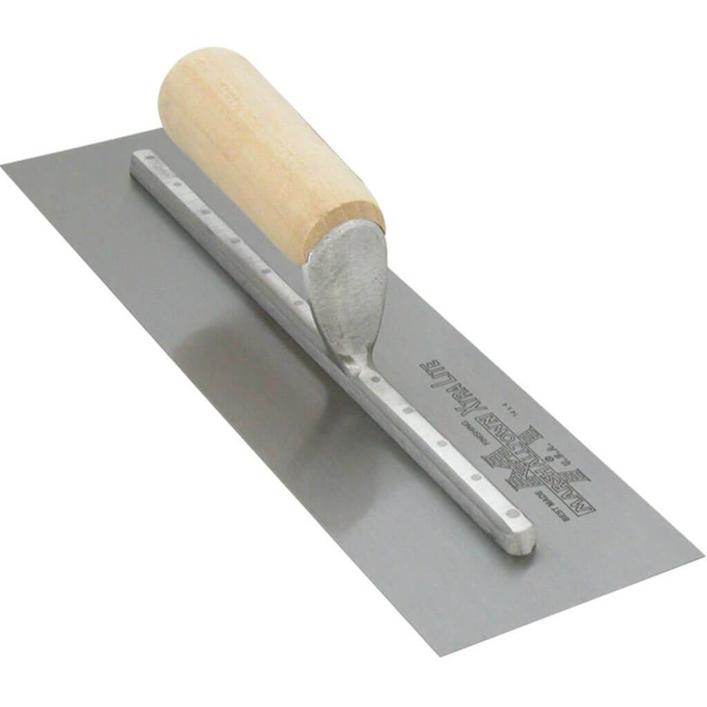 MARSHALLTOWN 13246 16 in. x 4 in. Straight Finishing Trowel