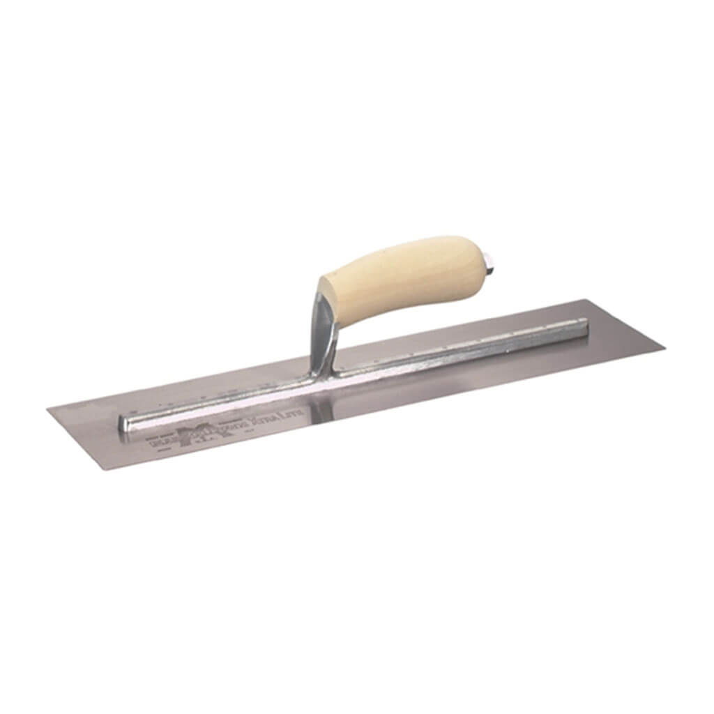 MARSHALLTOWN 13268 18 in. x 4 in. Curved Finishing Trowel