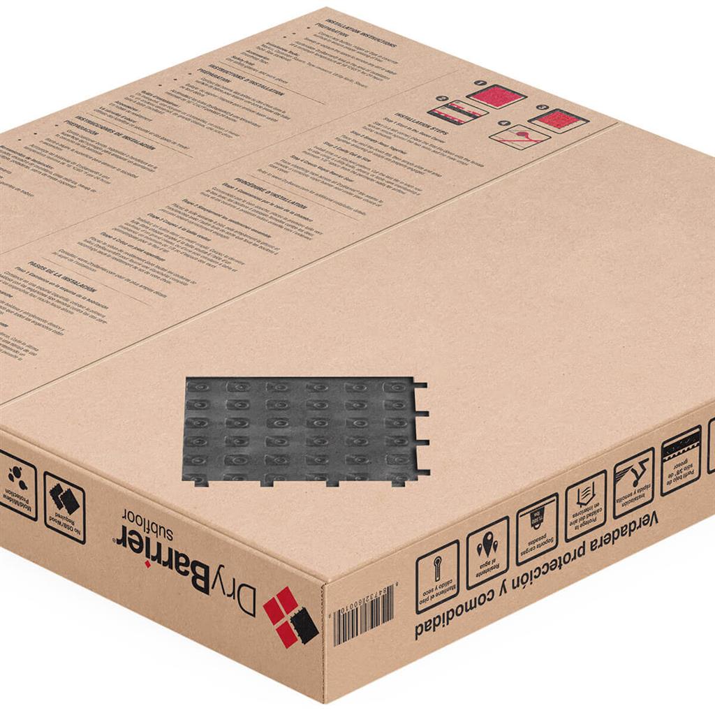 DryBarrier 2 ft. x 2 ft. x 3/8 in. Low Profile Subfloor Panel (8-Pack)