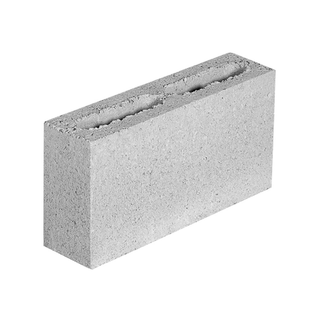 3-1/2 in. x 7-1/2 in. x 15-1/2 in. Standard Plain Concrete Block