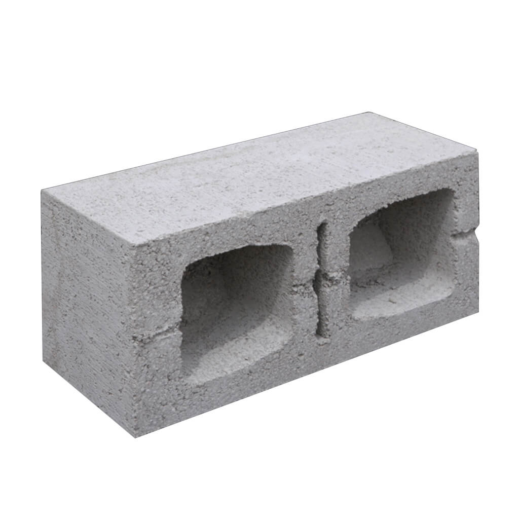 9-1/2 in. x 7-1/2 in. x 15-1/2 in. Semi-Solid Concrete Block