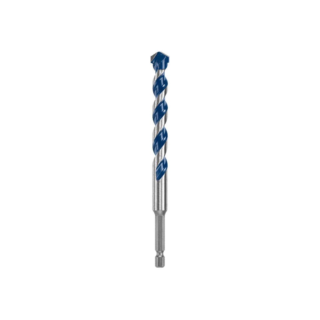 BOSCH HCBG16T 1/2 in. x 4 in. x 6 in. BLUEGRANITE TURBO Carbide 4-Cutter Masonry Hammer Hex Shank Drill Bit