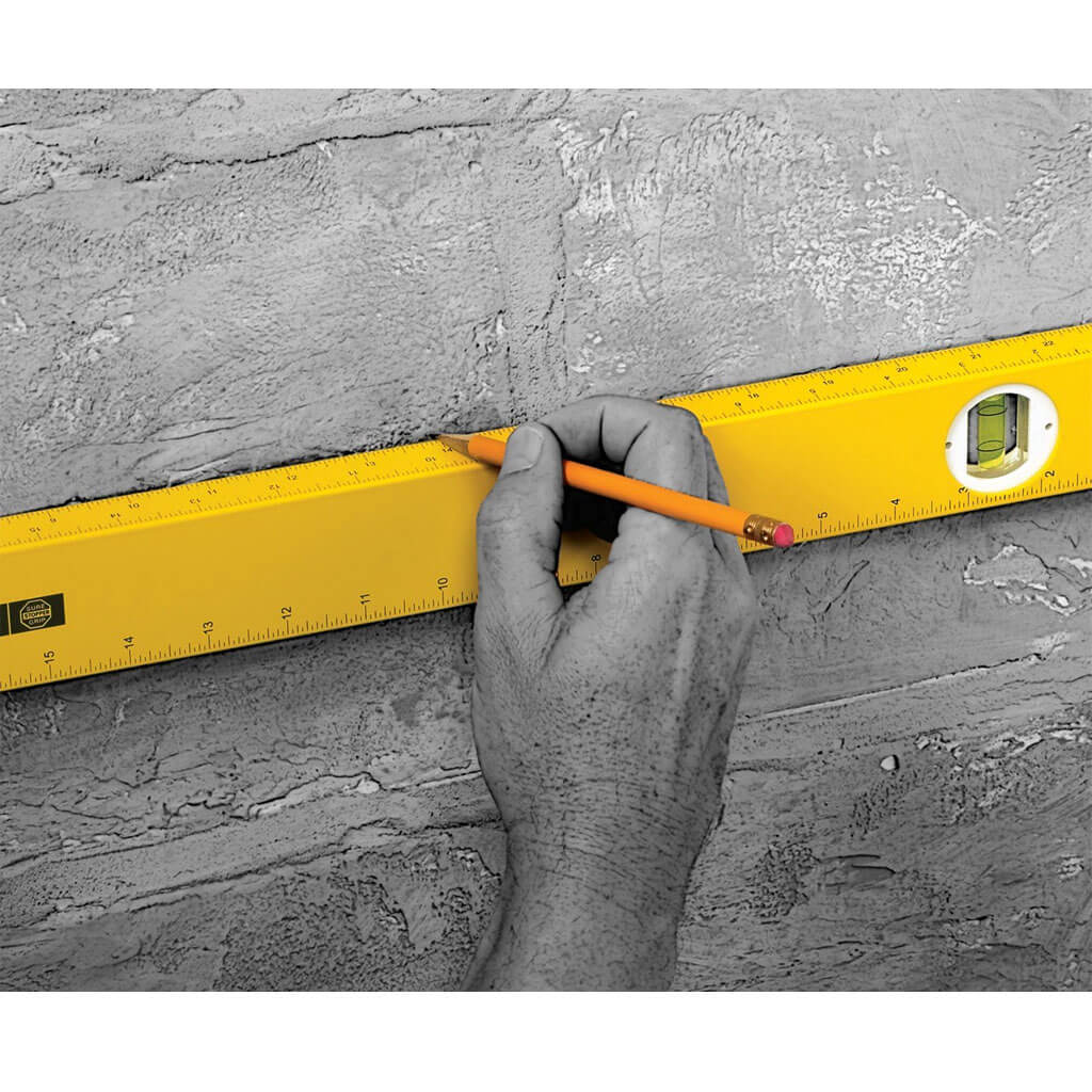 STABILA 29124 24 in. TYPE 80A-2 Measuring Stick Level