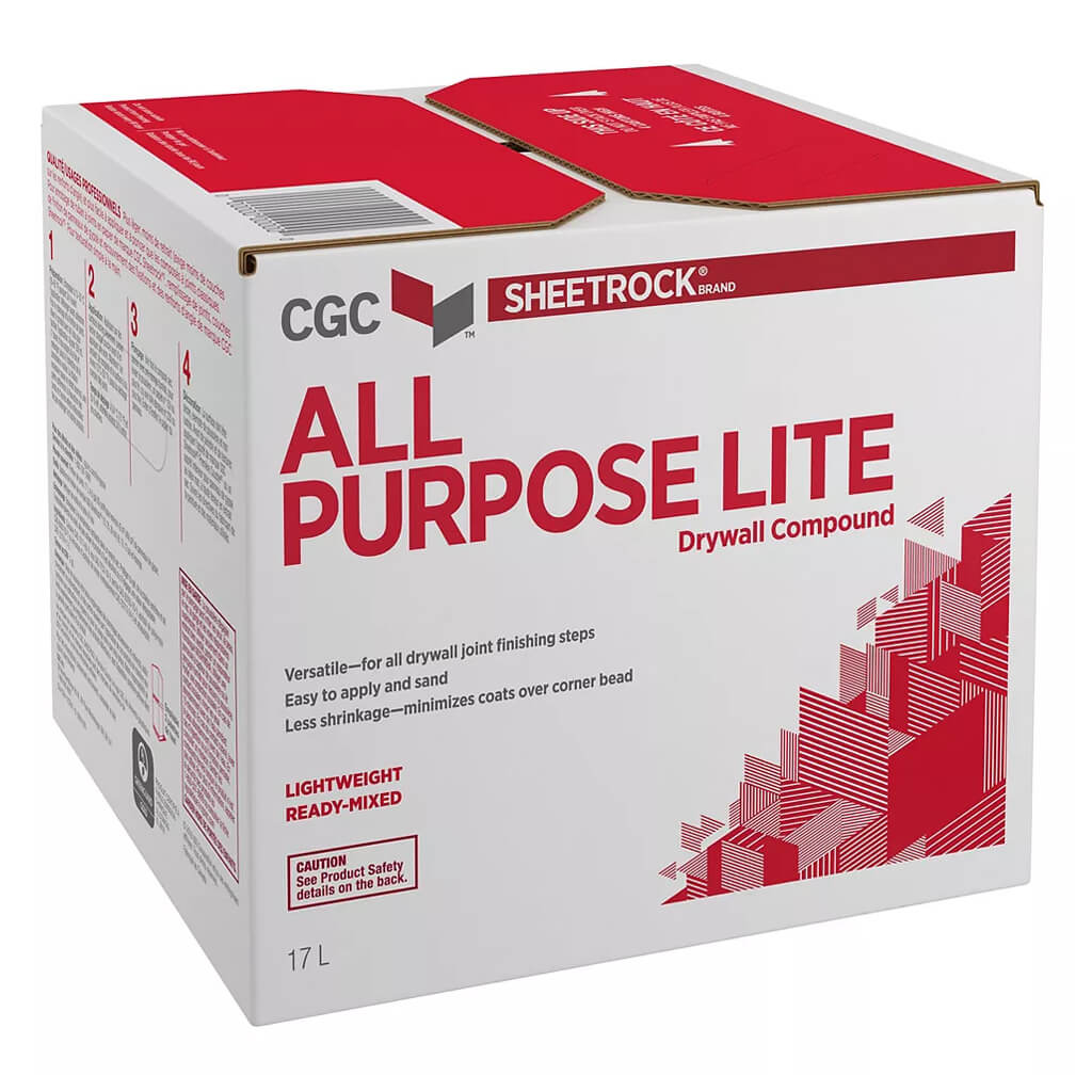 CGC SHEETROCK 17-Litre ALL PURPOSE LITE Lightweight Ready-Mixed Drywall Compound