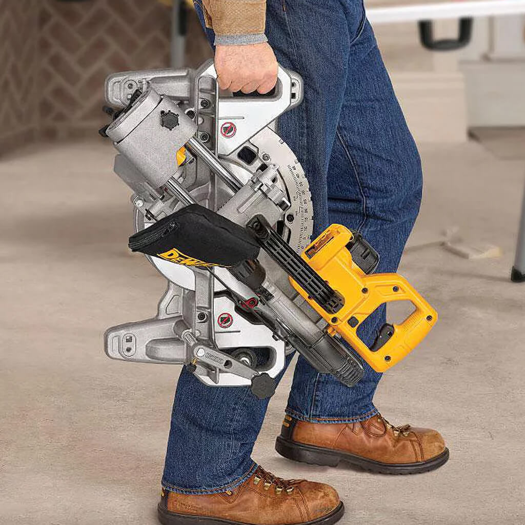 DEWALT DCS361B 20-Volt MAX Lithium-ion 7-1/4 in. Cordless Sliding Mitre Saw (Tool Only)