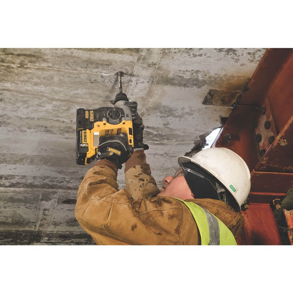 DEWALT DCH273P2 20-Volt MAX XR Lithium-Ion 1 in. Brushless SDS-Plus L-Shape Rotary Hammer Kit