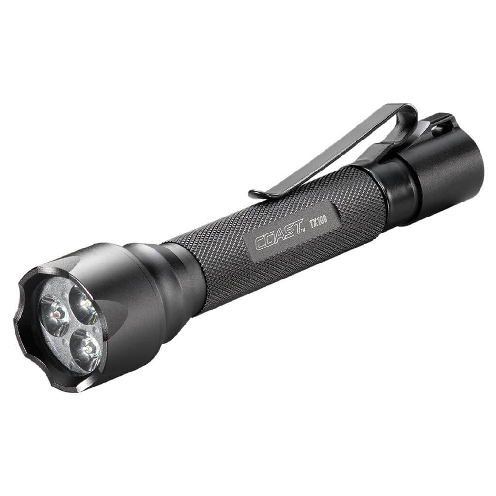 Coast TX100 125 Lumens Utility Beam Tactical LED Flashlight