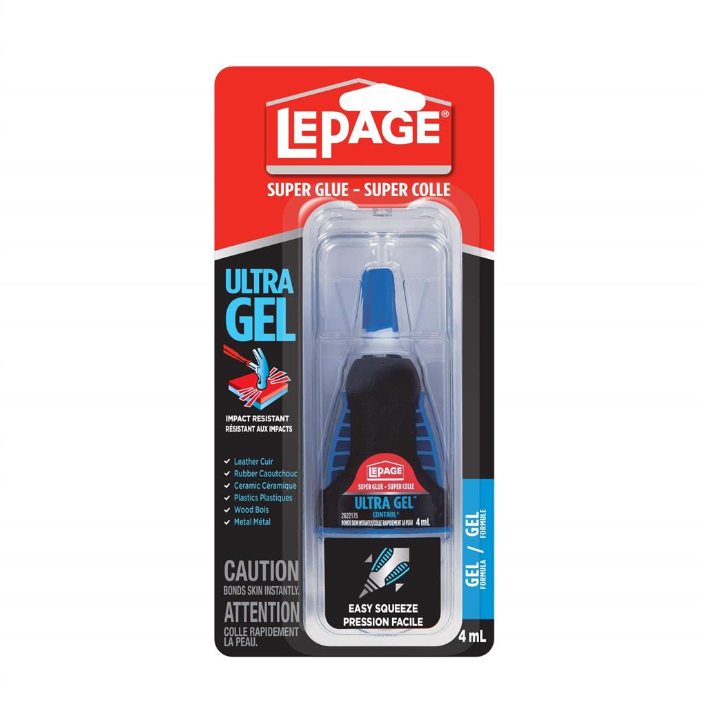 LEPAGE 2598431 4mL Ultra Gel Super Glue