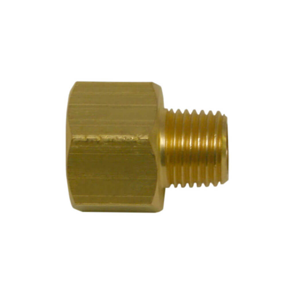 DuraDrive P6125 3/8 in. Female x 1/4 in. Male Brass Coupler Air Hose Fitting (5-Pack)