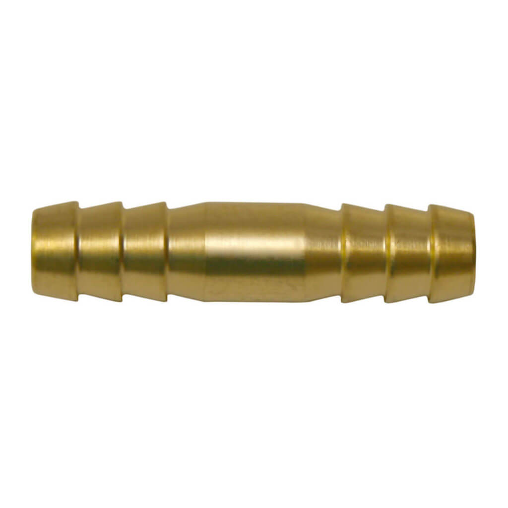 DuraDrive P335 3/8 in. Brass Mender Coupler Air Hose Fitting (5-Pack)